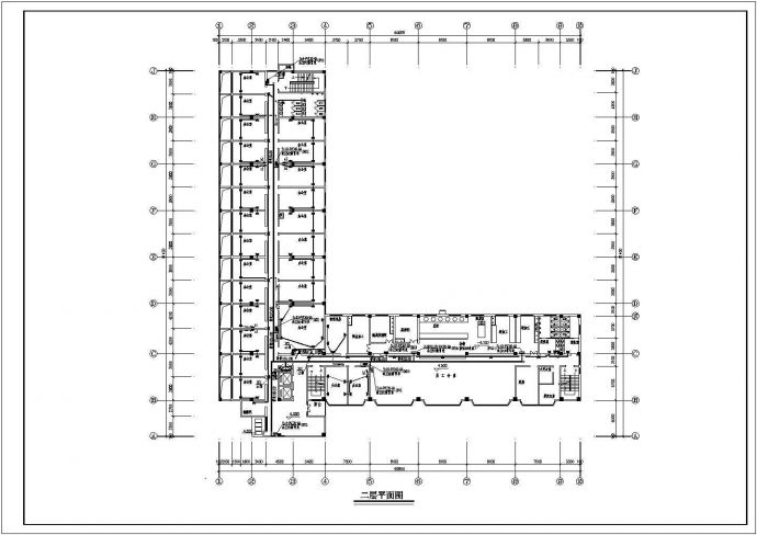 某六层酒店电气设计方案CAD施工图_图1
