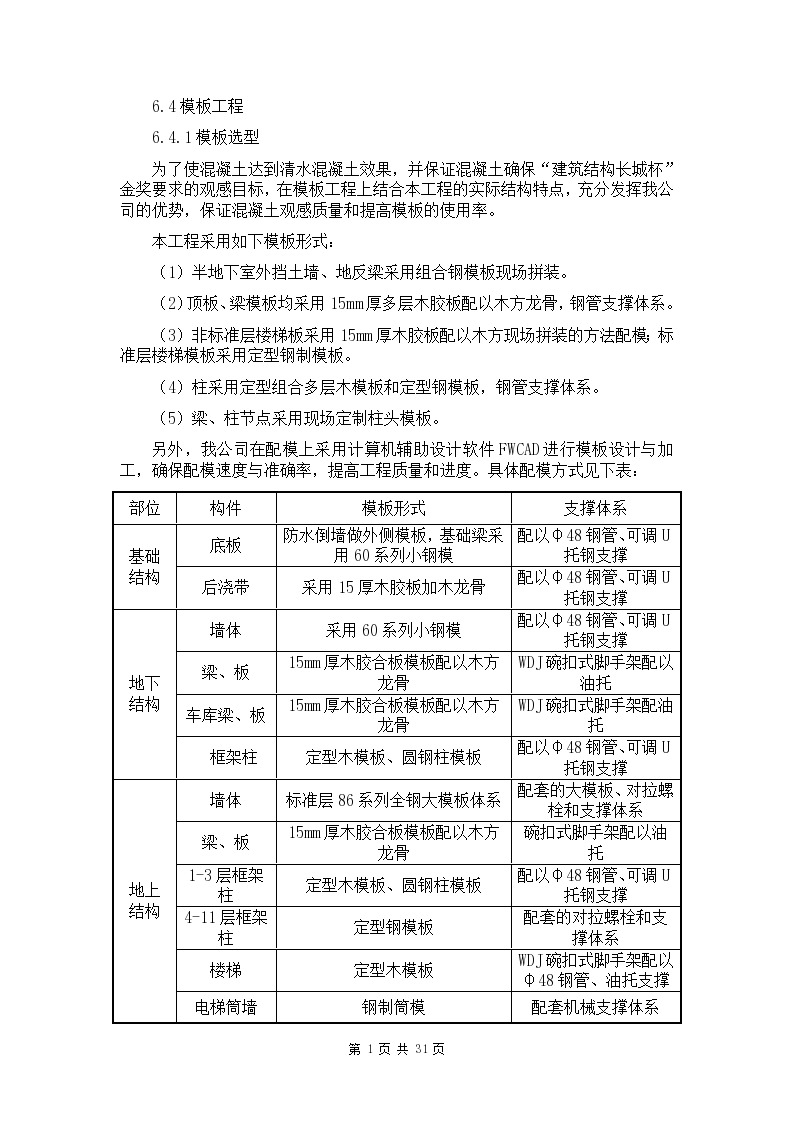 008剪力墙结构大模板墙体钢筋绑扎-图一