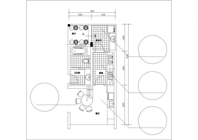 无锡市民用建筑设计院的完整CAD设计图纸_图1