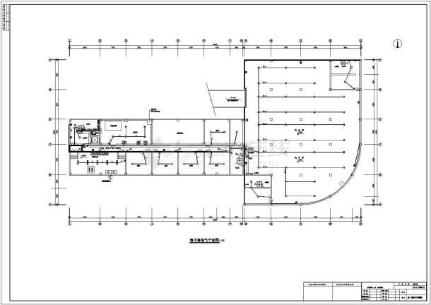 某九层综合楼全套具体电气设计施工CAD图-图二