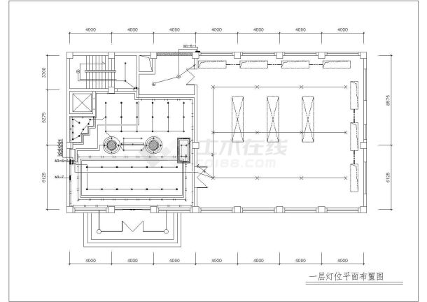 四层综合楼全套具体电气设计施工CAD图-图二