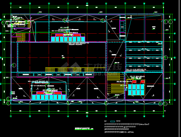 三层幼儿园建筑结构水电施工设计图纸-图一