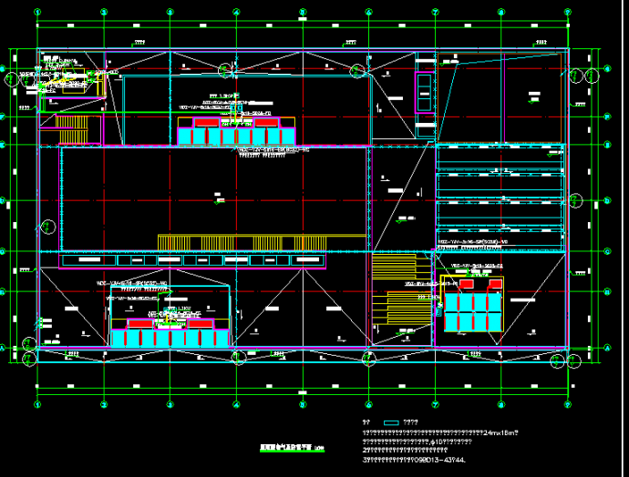 三层幼儿园建筑结构水电施工设计图纸_图1