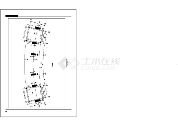 某地区10套大门景观设计施工详图-图二