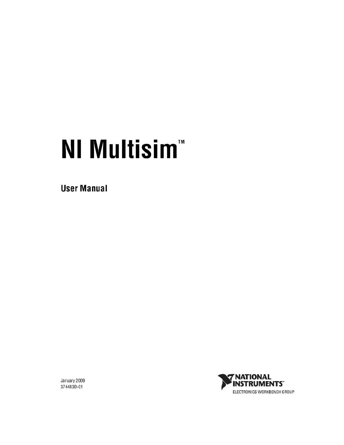 Multisim Instruction Manual