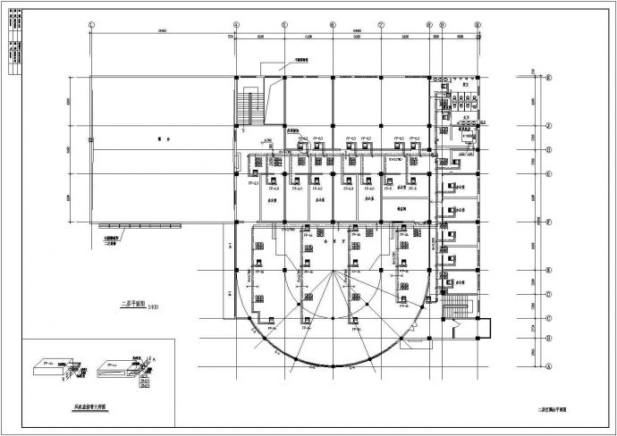活动中心中央空调电气施工图（含设计说明）_图1