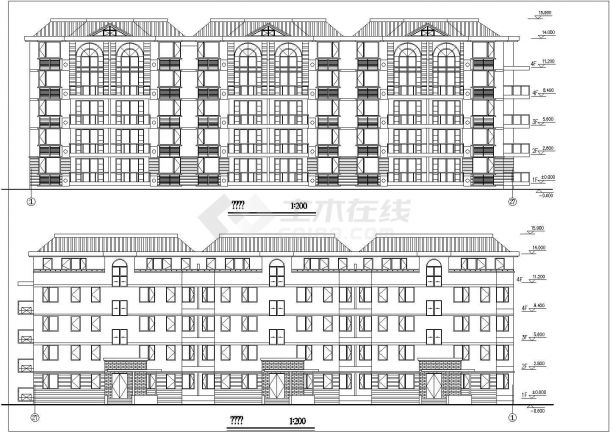 某大型社区公寓规划CAD设计施工图纸-图一