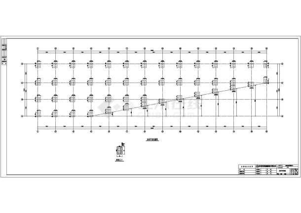 某地2层钢框架结构厂房全套结构施工图-图二