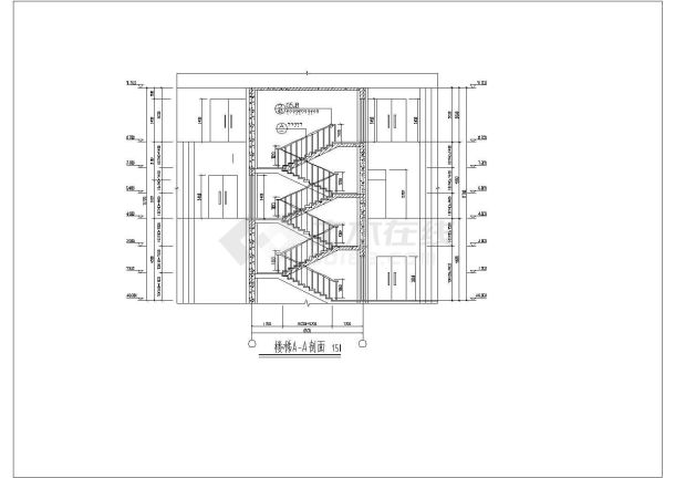 内蒙古某地三层框架结构妇幼医院辅助建筑设计施工图纸-图二