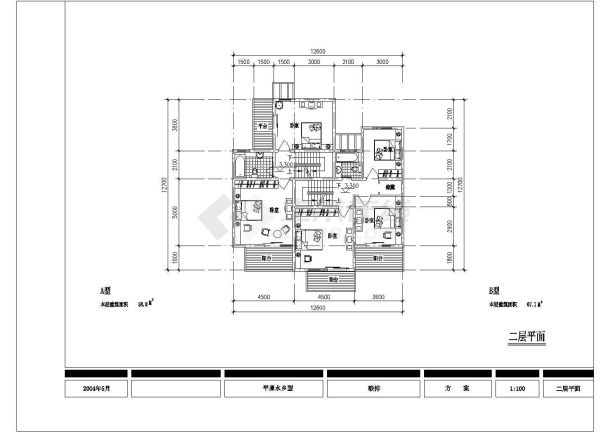 某地农宅设计方案建筑cad图纸（节点详细）-图二