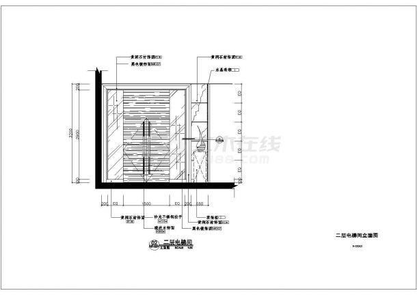住宅房建筑设计方案及施工全套CAD详图-图二