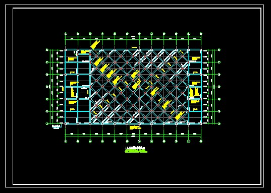 32X24M大跨度井字梁（PM模型）_图1