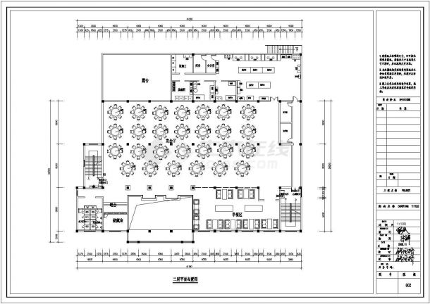 一号住宅楼建筑设计方案全套CAD图纸-图二