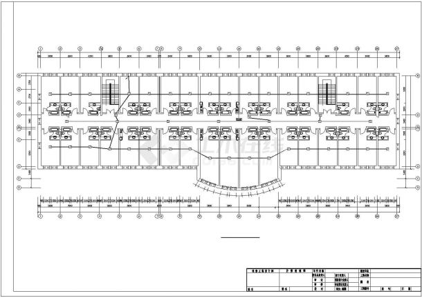 酒店电气全套cad施工图纸设计方案-图一