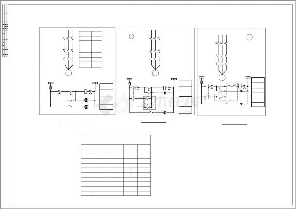 小区地下车库人防工程全套电气设计施工CAD图-图一