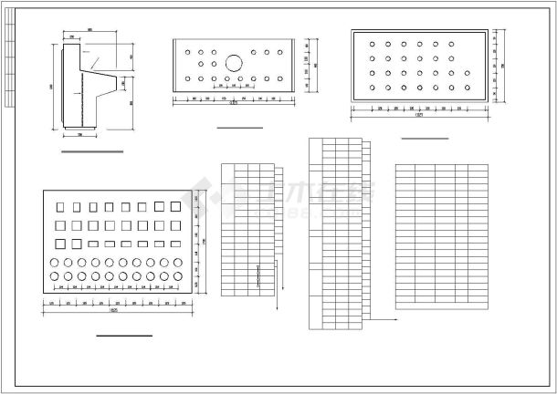 小区地下车库人防工程全套电气设计施工CAD图-图二