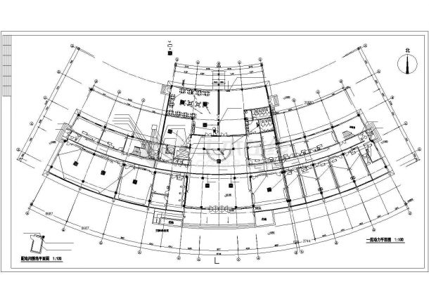 老干病房楼全套电气设计施工CAD图-图一