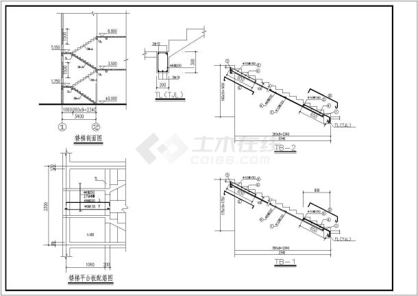 某地117.2m2砖混结构农村别墅建筑施工图-图二