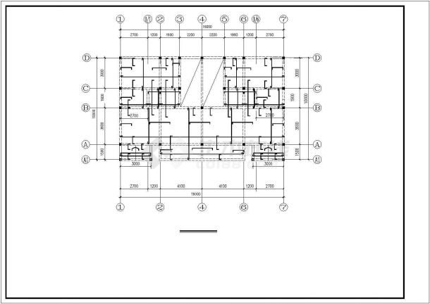 某地2层砖混结构农村别墅建筑施工图带效果图-图二