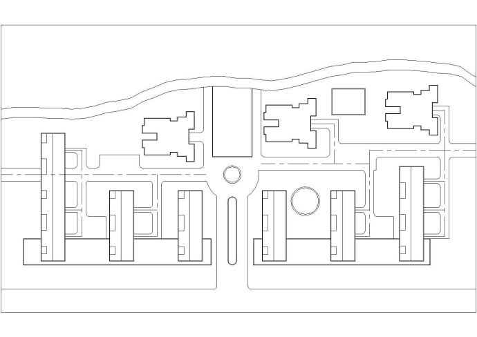 简单实用的建筑妖体环境建筑设计图_图1