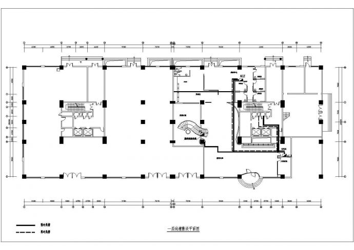 某地区大型休闲会所电气设计施工图纸（共9张）_图1