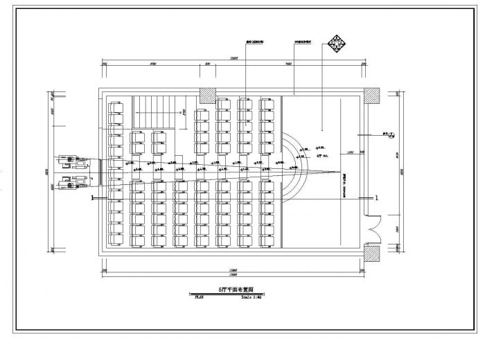 保利国际电影院建筑设计方案及施工全套CAD详图_图1