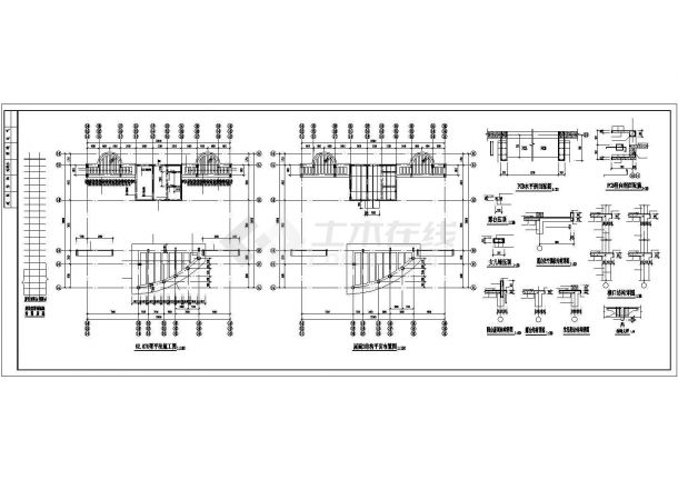剪力墙18层住宅楼详细结构施工工程图纸-图二