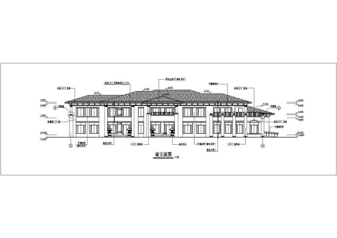 杭州某区精品设计幼儿园建筑设计CAD施工图_图1