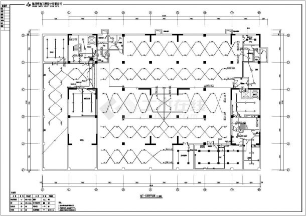 昆明市某15层丙类厂房电气设计施工图-图二