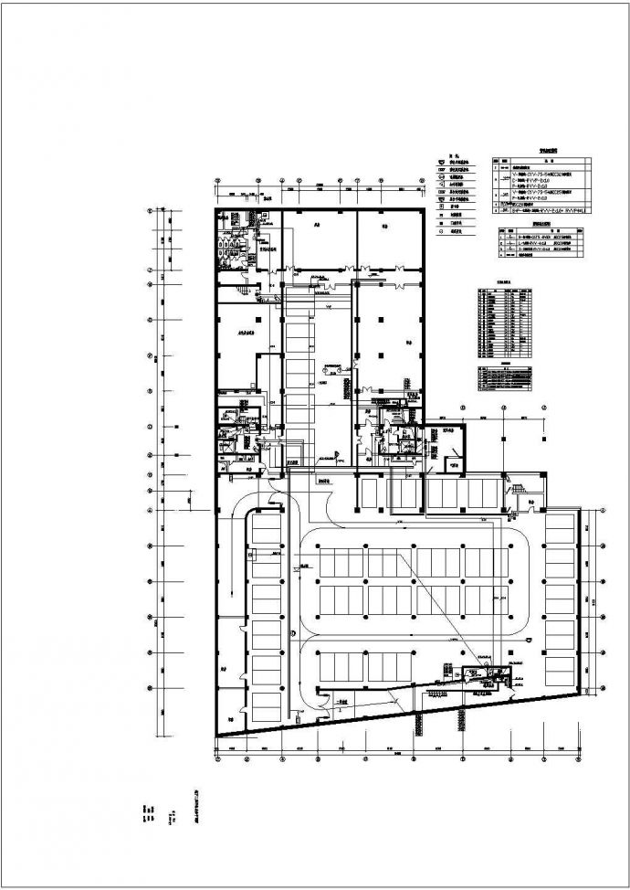 高层楼弱电消防报警设计方案cad图纸_图1