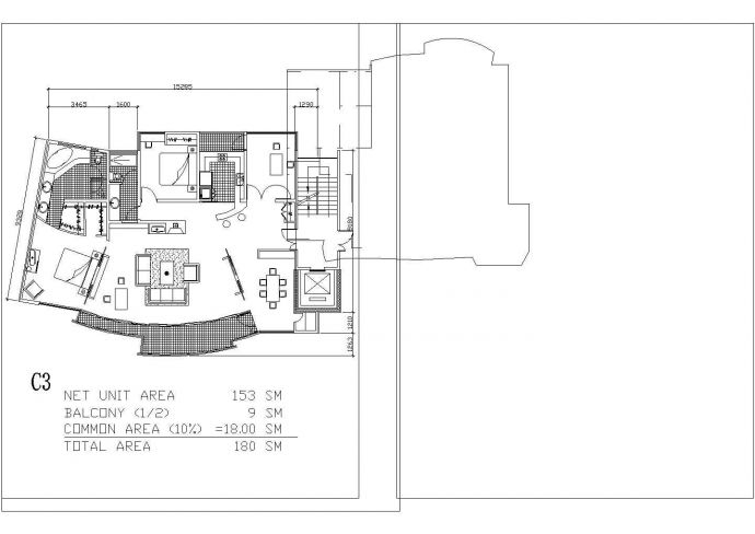 比较经典的国外别墅规划设计方案建筑图（共9张）_图1