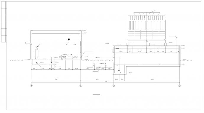 某工厂循环水泵站工艺设计施工图_图1