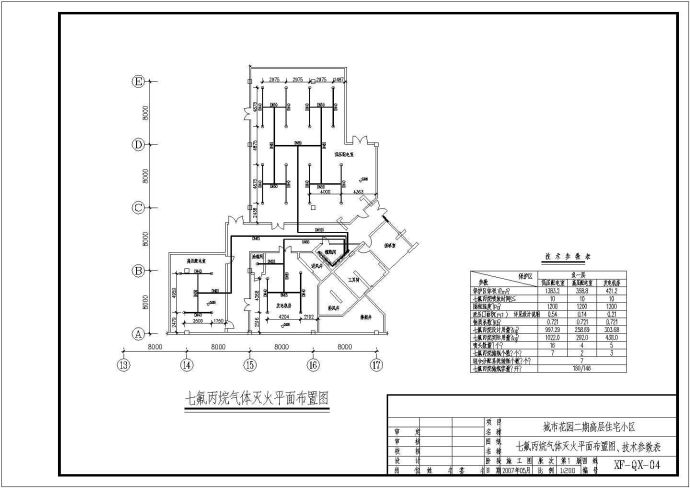 某高层小区二氧化碳气体灭火系统施工图_图1