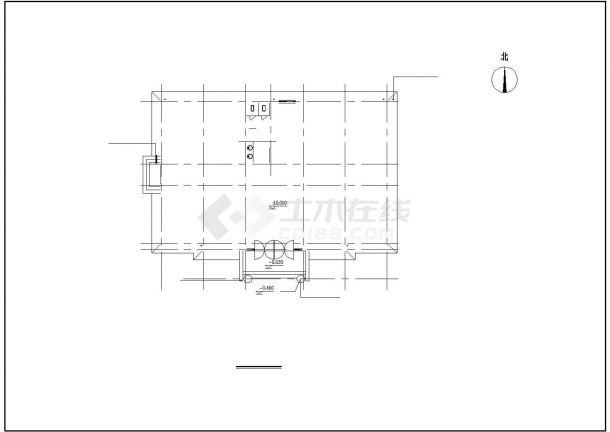 酒店建筑设计方案及施工CAD全套图纸-图一