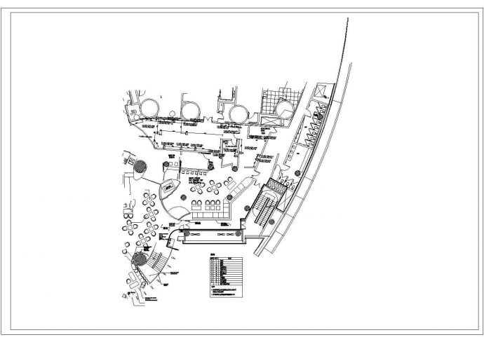 某住宅小区厨房设备暖通设计cad施工图_图1