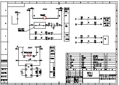 75t炉高压柜电气原理图（内容详细）-图二