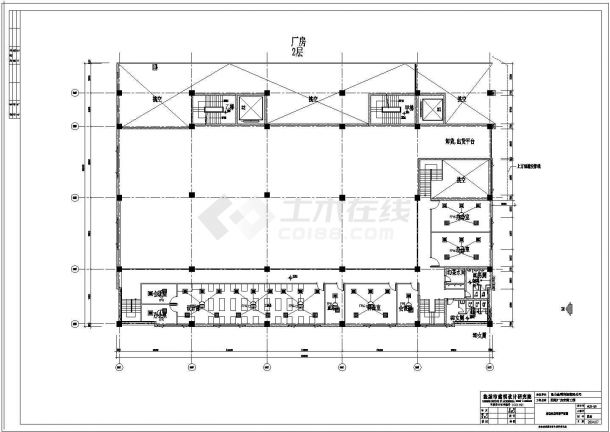 四层金利商标新建厂空调设计施工图纸-图二