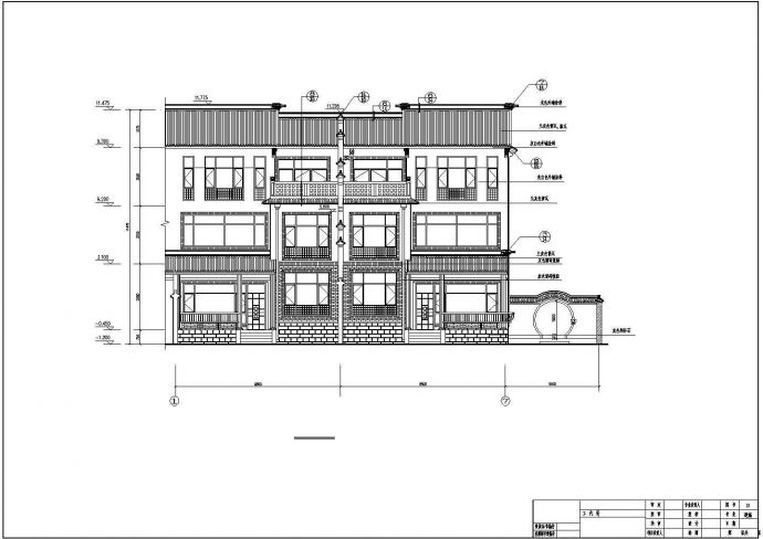 某高档别墅设计施工CAD全套方案图_图1
