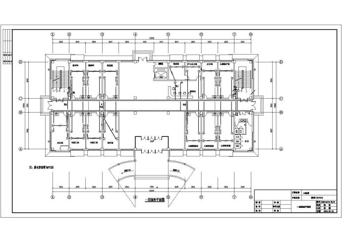 某医院六层精神卫生中心电气设计施工图_图1
