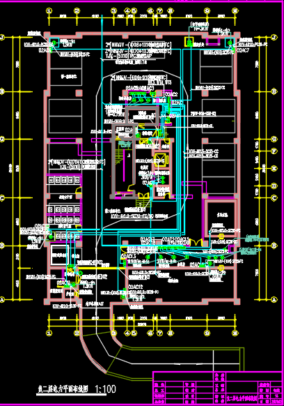 某地&#8203;十八层商住楼电气设计施工图纸-图一