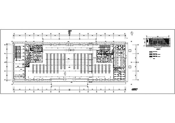 宁波东站站房电气设计施工图纸（14张）-图二