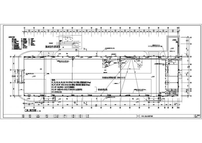 两层办公楼电气设计方案CAD施工图_图1
