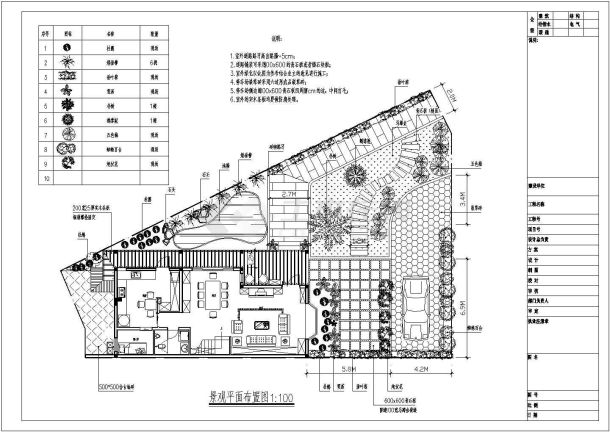 某地现代风格三层别墅室内设计施工图-图一