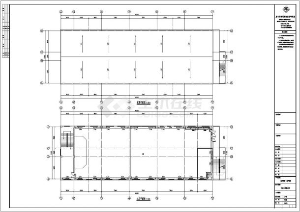 唐山丰润区中材新建综合楼三层的暖通设计施工图-图二