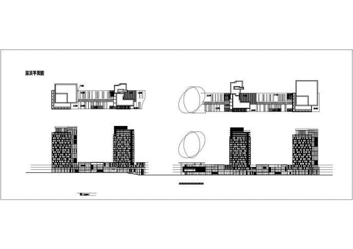 某地14层框架结构商住楼建筑设计施工图_图1