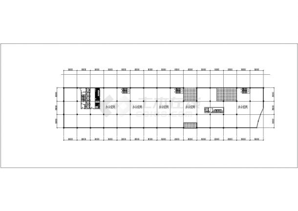某地14层框架结构商住楼建筑设计施工图-图二