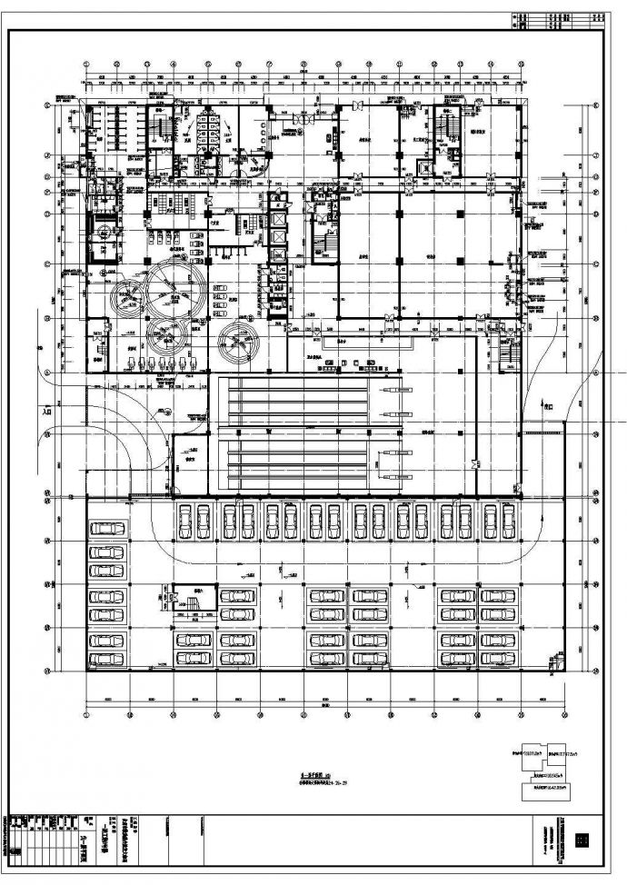 某地23层框剪结构酒店建筑设计施工图_图1