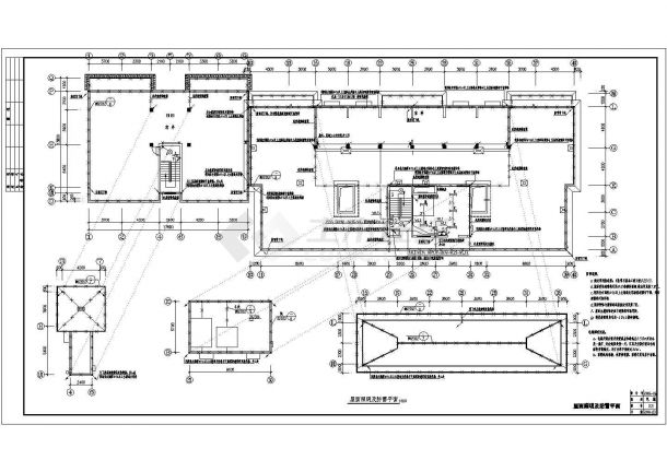 某二类高层综合楼电气CAD施工图-图一