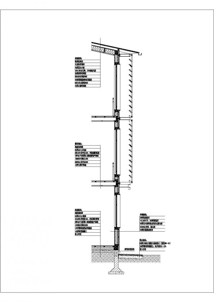 钢木结构构造详细图纸（标注详细）_图1