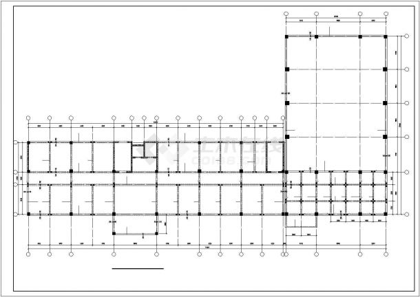 影院结构设计建筑施工图纸（共10张）-图二